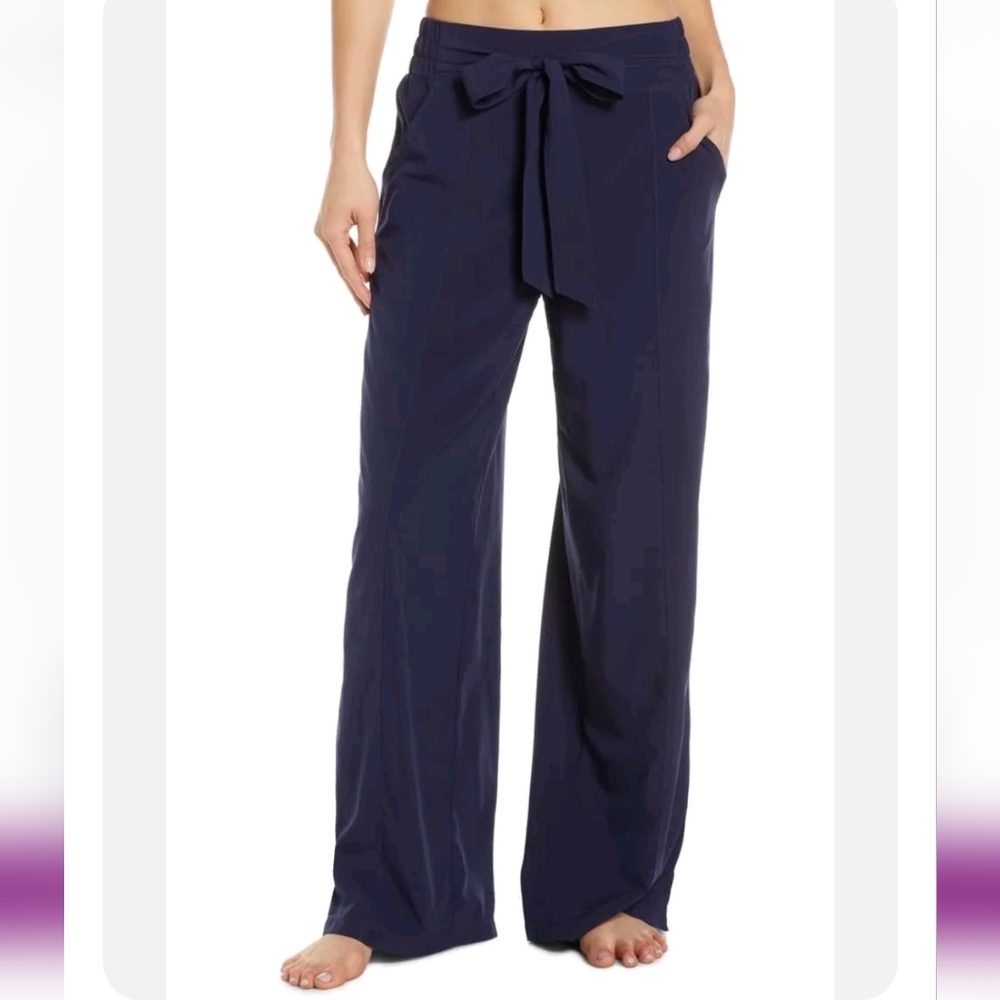 Zella Wide Leg Pants Navy Blue XL